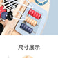 New Children's Wooden Space Rocket Multi-Functional Educational Early Education Around Beads Montessori Toys Customized