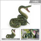 Simulation wild reptile model children's cognitive tummy giant coral snake boa trick decoration