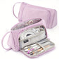 Triangular Pencil Case with Large Capacity and Multi-Functional Features, Korean-Style Ins-Style Stationery Box for Middle and High School Students, Direct from the Manufacturer
