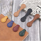 European-Style Retro Genuine Leather Magnetic Bookmarks, Creative Magnetic Planner Markers, Student Reading Page Clips, Magnetic Bookmarks