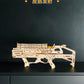 Wooden Rubber Tendon Gun Educational Toys Assembled 3d Puzzle Model Wooden Blocks Desert Eagle CSgo Game Same