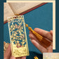Classical Style Butterfly Cut Out Metal Bookmark Tassel Chinese Style Student Reading Gift Gift Literary and Creative Bookmark