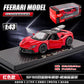 Cross-Border Popular 1:43 Three-Door Alloy Sports Car Model Kidsren's Pull-Back Toy Car Color Boxed Boy Toy Batch
