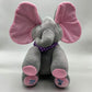 Cross-border Electric Elephant Peek-a-boo Music Toy Elephant Fan Ears Small Elephant Talking and Moving Plush Toy