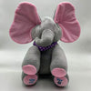 Cross-border Electric Elephant Peek-a-boo Music Toy Elephant Fan Ears Small Elephant Talking and Moving Plush Toy