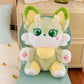 Cute Fantasy Beast Little Devil Fox Doll Girl Bed Sleeping Doll Plush Toy Rag Doll Birthday Gift