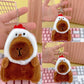 Cross-Border Capybara Mascot Backpack Small Pendant Keychain Chinese Style Zodiac Pendant Couple Ugly Doll