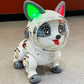 Electric intelligent robot dog learning to speak puzzle early education Corgi dog singing and dancing children's toy dog gift wholesale
