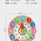 Specialized Clock Teaching Aids for Elementary School: Clock Models for First and Second Graders, Alarm Clock Face, Children's Learning Time Toys