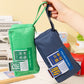 The Future Is Promising, Large-Capacity Oxford Cloth Pencil Bag, Student Inspirational Text, Double-Layer Storage Pencil Bag, Learning Stationery Bag