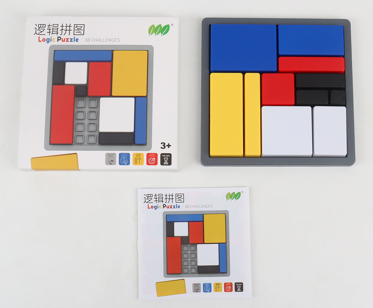 Logic Puzzle Logic Thinking Training Building Block Game Children's Puzzle Block Parent-Child Interactive Intelligence Development Toy