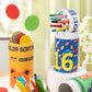Cross-Border Montessori Early Education Cpc Color Classification Bucket Coin Box Ce Kidsren's Cognitive Matching Teaching Kindergarten Toys