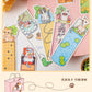 Paper Bookmark Meow's Everything Book Cute Flash Sand Bookmark Student Reading Marker Booklet Creative Gift Writable