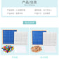 Montessori Mathematics Teaching Aids 1-100 Digital Continuous Board Sorting Board Children's Educational Early Education Wooden Hundred Board Children