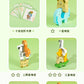 Wooden Children's Animal Balance Stacking Music Kindergarten Animal Pattern Cognitive Stacking Early Education Educational Solid Wood Toy