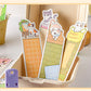 Paper Bookmark Meow's Everything Book Cute Flash Sand Bookmark Student Reading Marker Booklet Creative Gift Writable