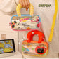Good-Looking Student Handbag, Small Backpack, Cute Contrasting Color Small Shoulder Bag, Stationery Bag, Large Capacity Pencil Case