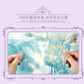 Time-Traveling Water Ripple Background Material Paper, Ins-Style Fresh DIY Journal Collage Material Background Paper, 20 Sheets, Cross-Border