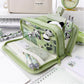 Three-Dimensional New Pencil Case for High School Students, Simple Large-Capacity High-Value Stationery Bag, Storage Bag