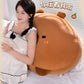 New Capibala Capybara Pillow Soft Cute Dumpling Cute Girl Sleeping Pillow Plush Toy Cross-Border