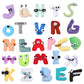 Cross-border Alphabet Lore letter legend plush pillow doll children Enlightenment letter doll wholesale
