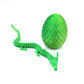 Net red explosions 3d printing dragon ornaments Chinese dragon cross-border dragon egg joint dragon toy hand gift stall wholesale