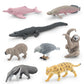 Cross-border simulation South American animal crocodile dolphin capybara horn carving sloth anteater Jaguar model desktop decoration