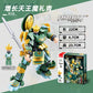 Little Luban Building Blocks Children's Educational Assembled Car Model Transforming Mecha Robot Compatible with Lego Boy Toys