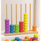 Three-Dimensional Four-Piece Chess Four-Piece Game Chess P 0.34kg Kidsren's Educational Early Education Multi-Person Toy Wooden Boxed Multi-Color