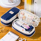 Oxford Cloth Pencil Case with Large Capacity and Multi-Layer Design, Stationery Box for Primary and Secondary School Students, High Aesthetic Value, Simple and Waterproof, Direct from the Source Factory