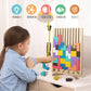3D Stereo Tetris Building Blocks Kidsren's Educational Early Education Puzzle Matching Card Jenga Educational Toys