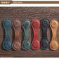 European-Style Retro Genuine Leather Magnetic Bookmarks, Creative Magnetic Planner Markers, Student Reading Page Clips, Magnetic Bookmarks