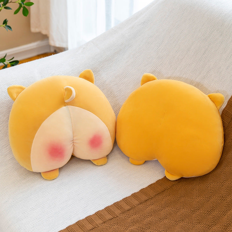 Super Cute Pig Plush Toy Cute Corgi Butt Doll Cushion Sleeping Pillow Bed Girl Doll Cloth Doll