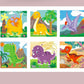 New 3D Stereo Six-Sided Painting 12-Piece Wooden Puzzle Building Blocks 3-6-7-Year-Old Kidsren's Kindergarten Educational Toys