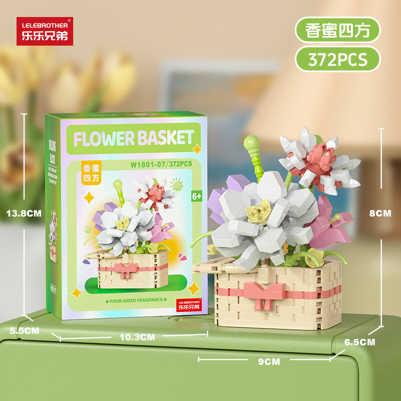 Building Blocks Compatible with Assembling Small Boxed Children's Educational Toys, Building Blocks with Small Particles and Micro Particles, Wholesale