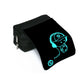 Headphone Listening Pen Bag DIY Double-Layer Flip Pen Box Student Kidsren's Trendyy Pencil Stationery Bag Large Capacity