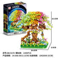 Cross-border TEMU Compatible Lego Sakura Tree House Rainbow Tree Blocks Children's Educational Assembled Toys for Girls Gift