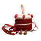 British jelycat Harold Cherry Cake Plush Toy Comfort Doll Pillow Doll Birthday Gift for Women