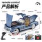 Cross-Border Foreign Trade 1/24 Jinlifang 1901-380R Boxed 300Sl Alloy Remote Control Car Simulation Children's Toy