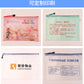 Transparent Mesh Triangular Pencil Bag Double-Layer Large-Capacity Stationery Bag Student Examination Pencil Bag Three-Dimensional Stationery Box Customization