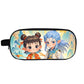 Cross-Border Nezha Stationery Box, Children's Portable Large-Capacity Storage Pencil Case, Student Wear-Resistant Double-Layer Portable Pencil Case Wholesale