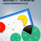 Magnetic Fraction Disk Demonstrator Numerator and Denominator Cognitive Addition and Subtraction Operation Third Grade Primary School Mathematics Teaching Aids Toys