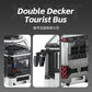 Cross-border engineering series truck city bus transport vehicle combined with small particle building blocks children's educational enlightenment toys