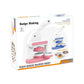 Emblem machine bar making machine manual badge machine three-in-one children's badge machine homemade refrigerator magnets diy toys