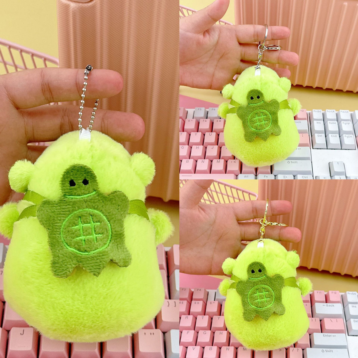 Cross-Border Capybara Mascot Backpack Small Pendant Keychain Chinese Style Zodiac Pendant Couple Ugly Doll