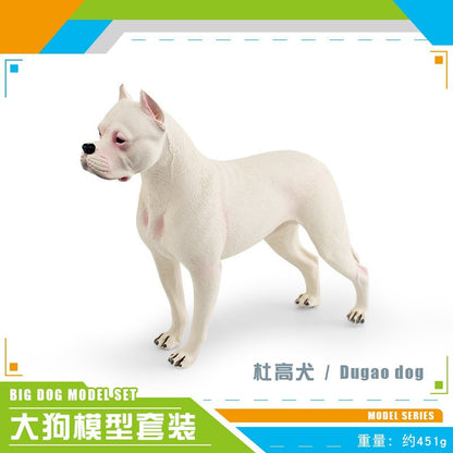 Cross-border simulation pet dog animal model doggy Spinger Bullhead terrier Rowena dog static ornaments
