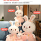 Rabbit Doll Plush Toy Cute Birthday Gift Girl's Pillow Soothing White Rabbit Doll Children's Doll