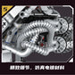 Supercar Electroplated Engine Aston Martin Valkyrie Supercar Engine Light Version + App Building Block Model
