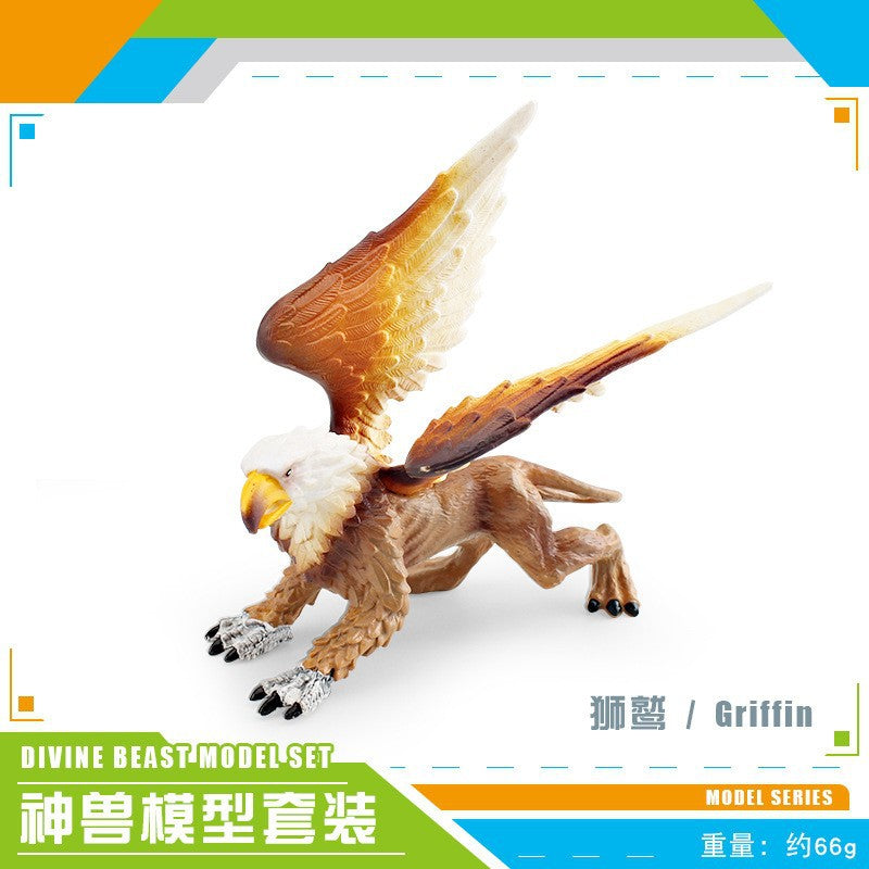 Cross-border simulation Western myth monster tree monster ice crystal Tiger lava Tiger ice monster gorilla model monster ornaments