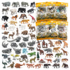 Cross-border simulation prehistoric biological mammals skull primate animal model desktop decoration color bag toy